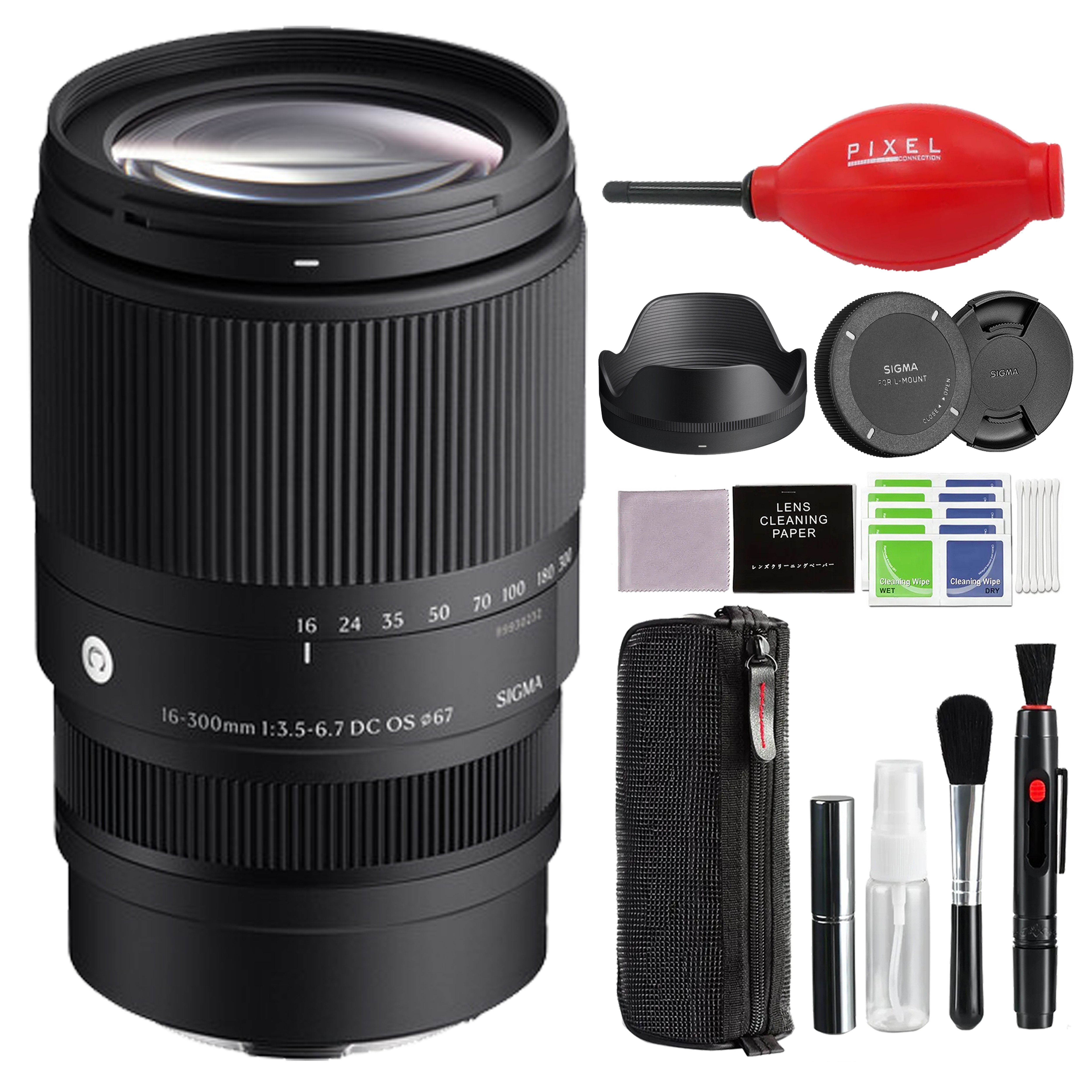 SIGMA　16-300mm　3.5-6.3 DC 72mm Sigma 16-300mm f/3.5-6.7 DC OS Contemporary Lens for L Mount
