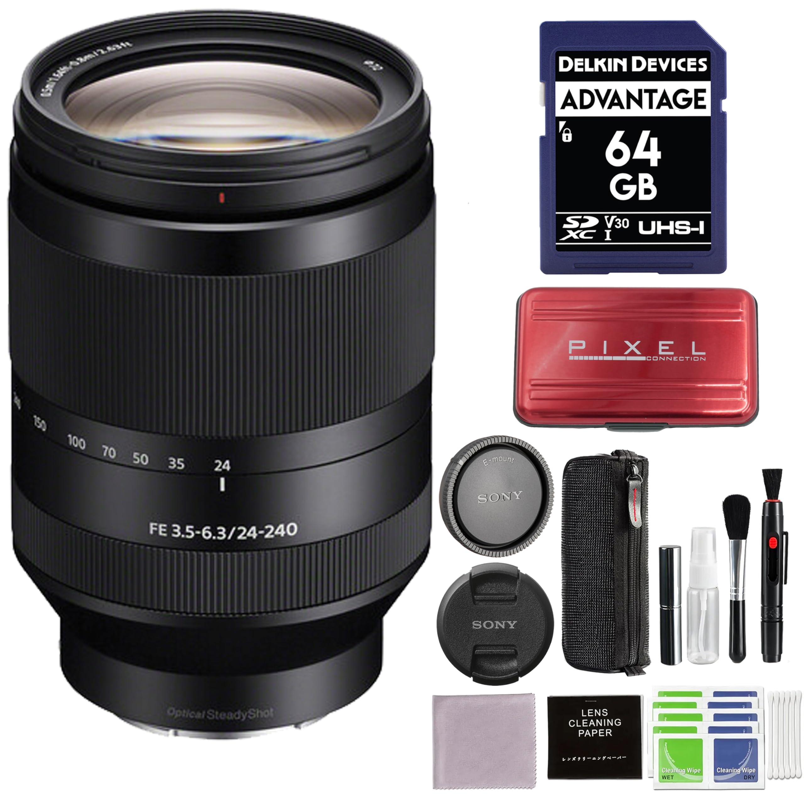 Sony FE 24-240mm f/3.5-6.3 OSS Zoom Lens SEL24240 Bundle | eBay