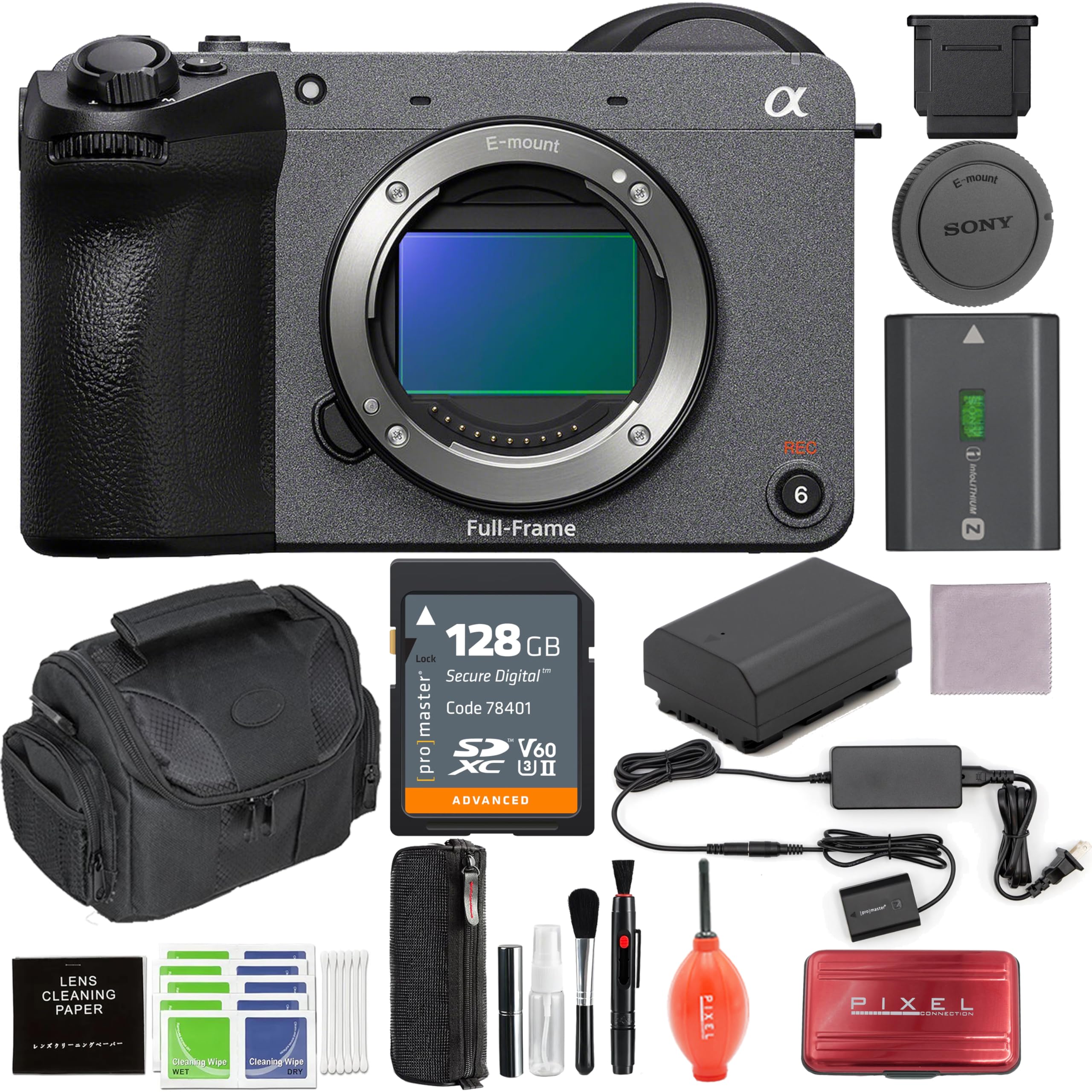 Sony FX2 Digital Cinema Camera with Extra Battery, DC Coupler and 